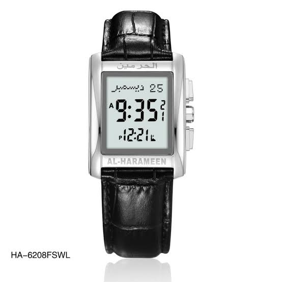 Al Harameen Classic Rectangle Black Leather