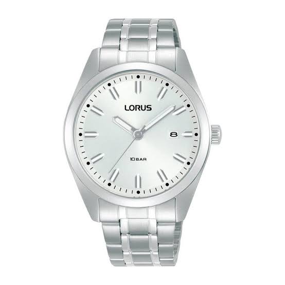 Lorus Mens Analog White Dial Watch