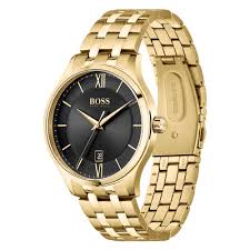 Hugo Boss Elite Gold Watch