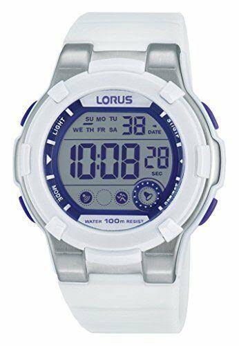 Lorus White Digital Watch