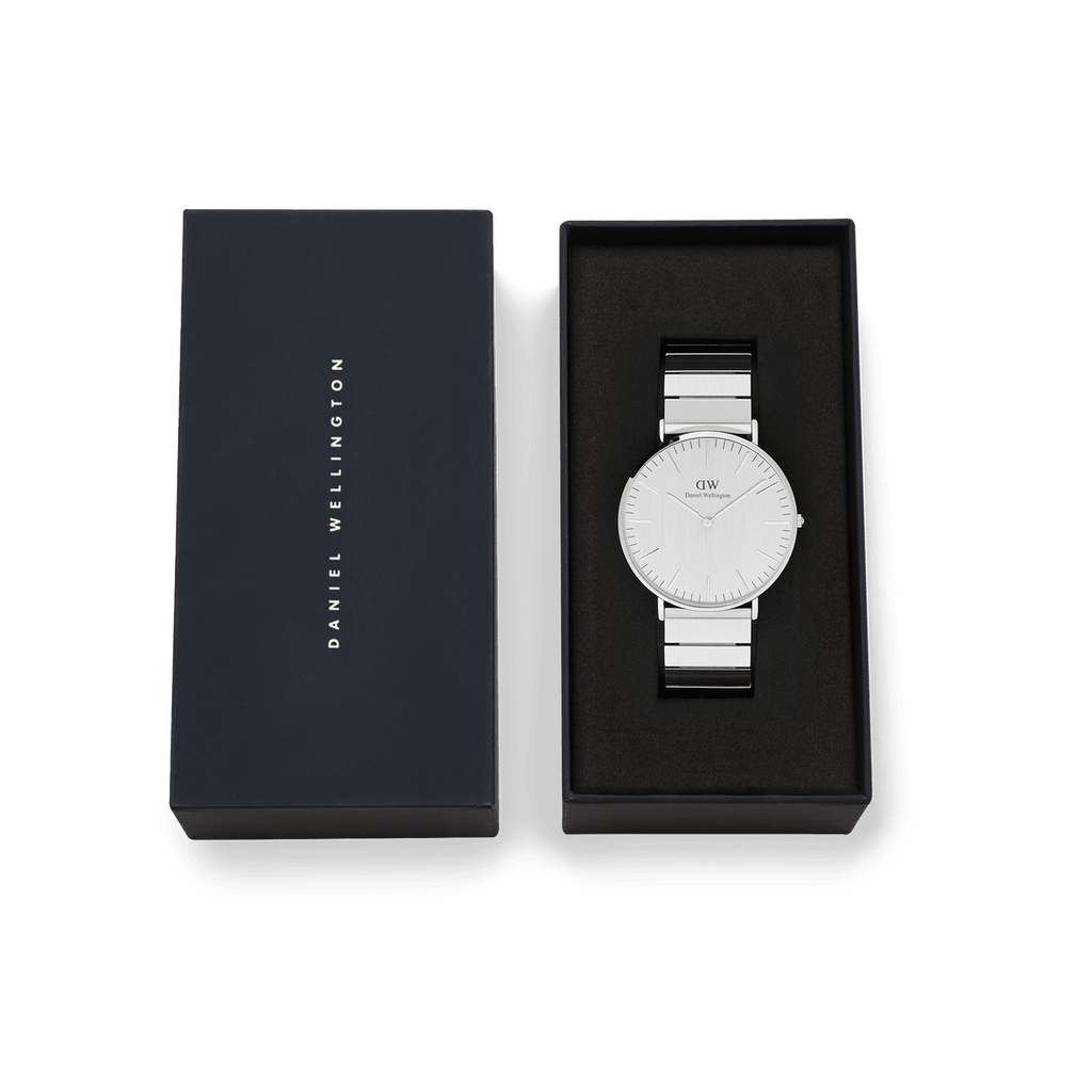Daniel Wellington Silver Classic Piano Silver Unitone