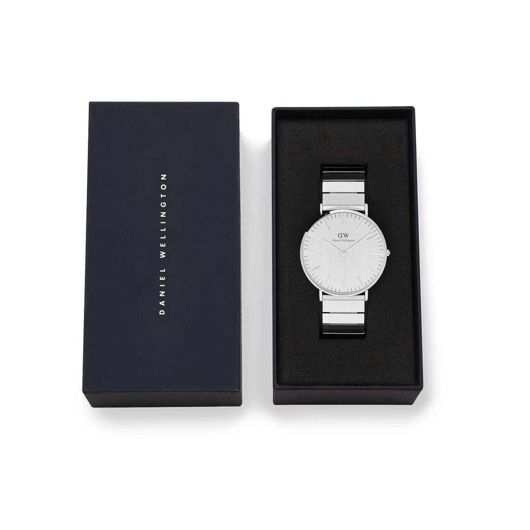 Daniel Wellington Silver Classic Piano Silver Unitone