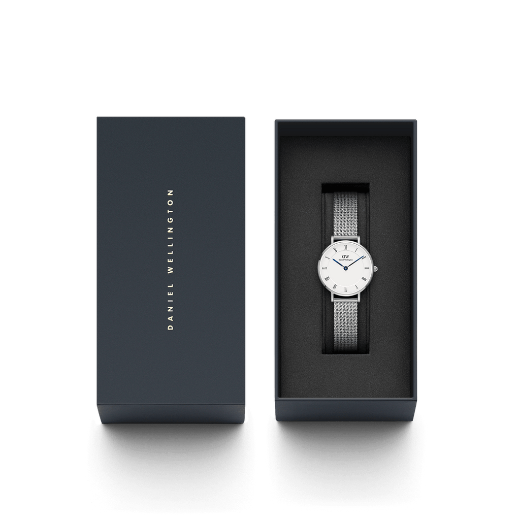 Daniel Wellington Petite Roman Numerals Sterling