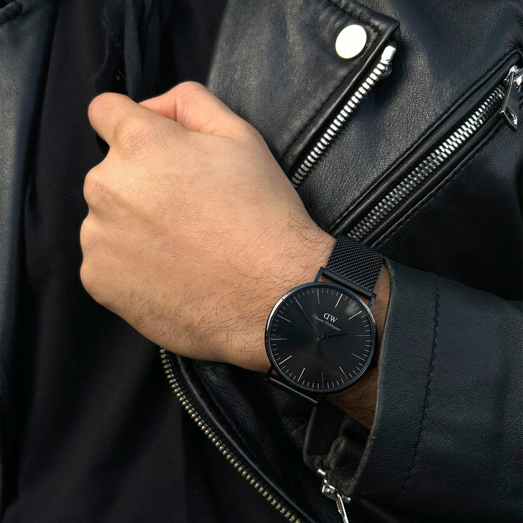 Daniel Wellington Classic Mesh Onyx Black