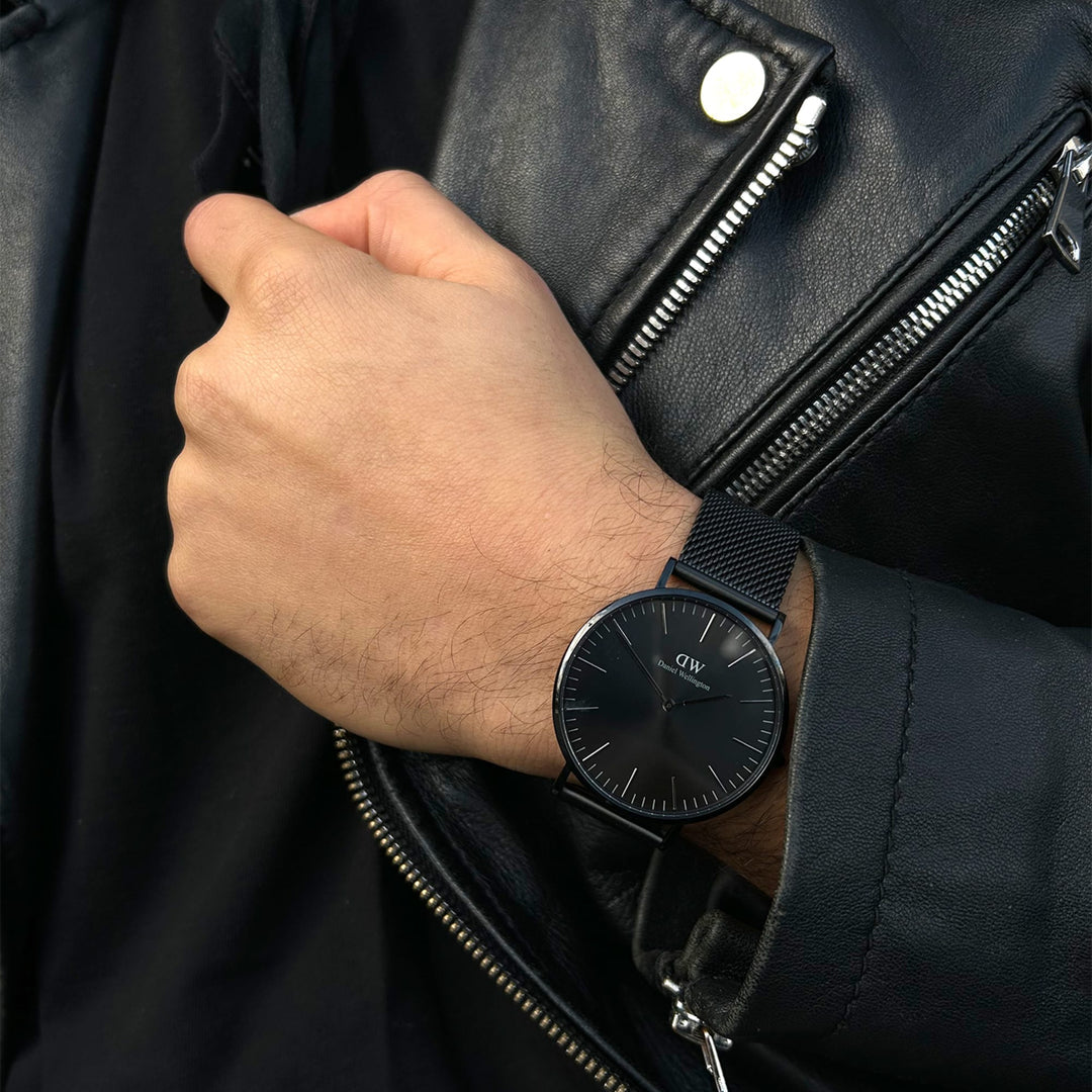 Daniel Wellington Classic Mesh Onyx Black