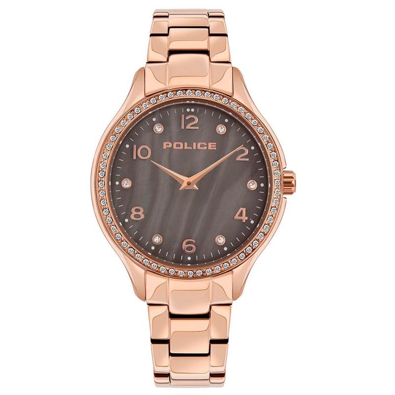 Police Shimmer Rosegold Ladies Watch