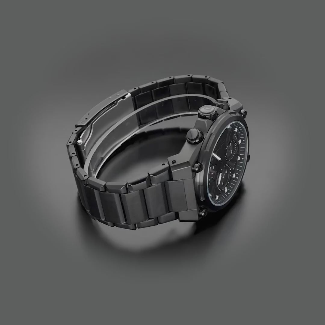 Police Airflow Watch Black
