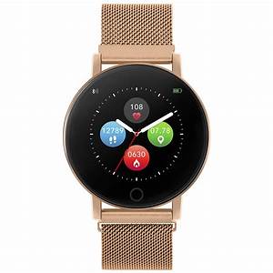 Reflex Active Unisex Rosegold Mesh Smart Watch
