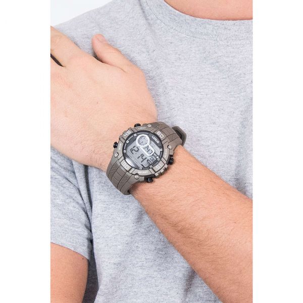 Lorus Mens Grey Analog Watch