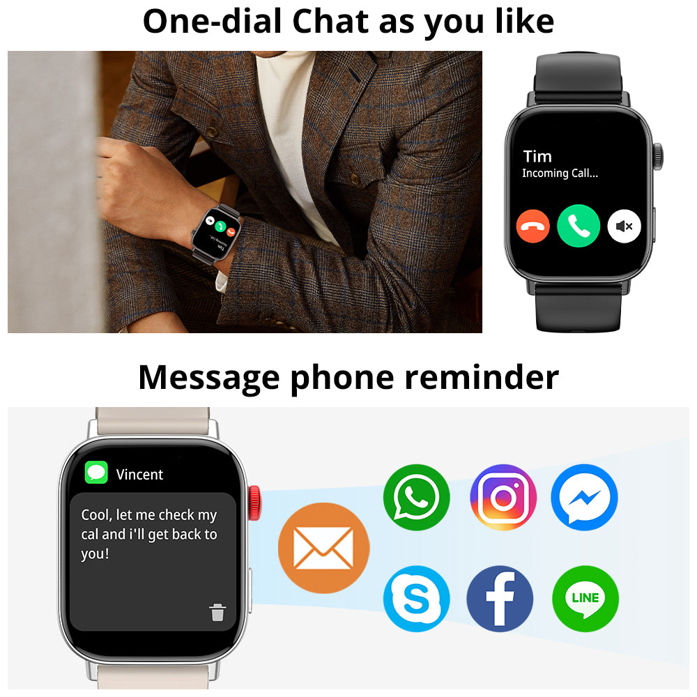 Colmi C8 Max Black Smart Watch