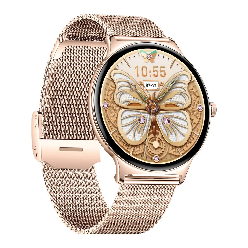 COLMI V89 Smart Watch Rosegold Mesh strap