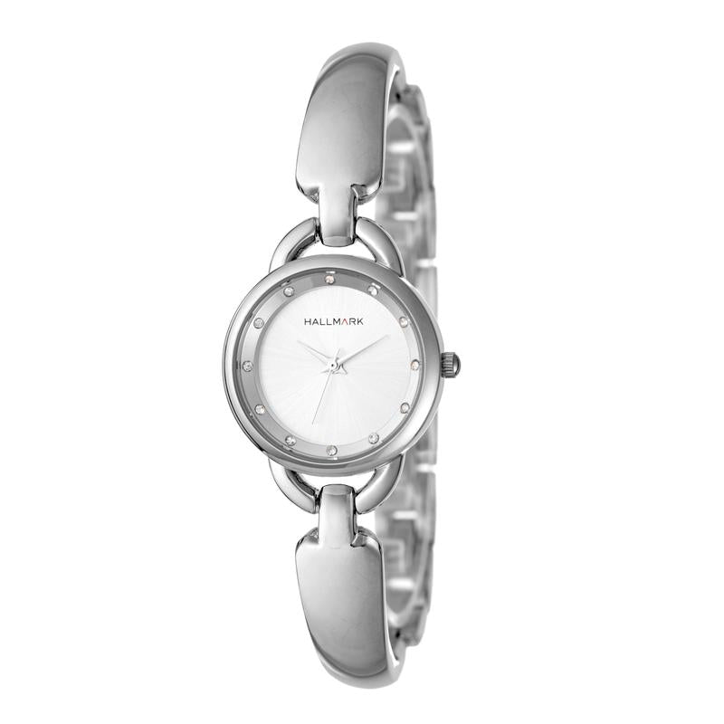 Hallmark ladies silver bangle