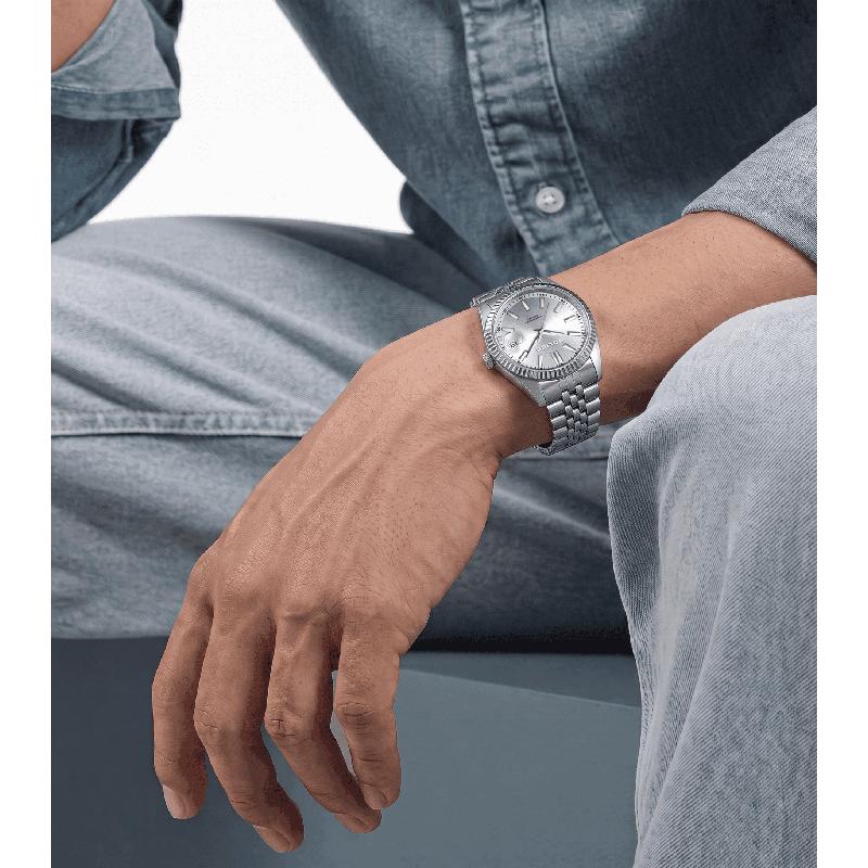 Police Stria Silver Watch