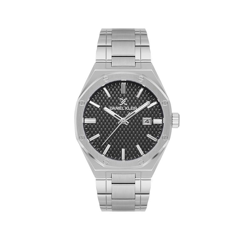 Daniel Klein Premium Men's Round Quartz Watch with Anthracite Dial