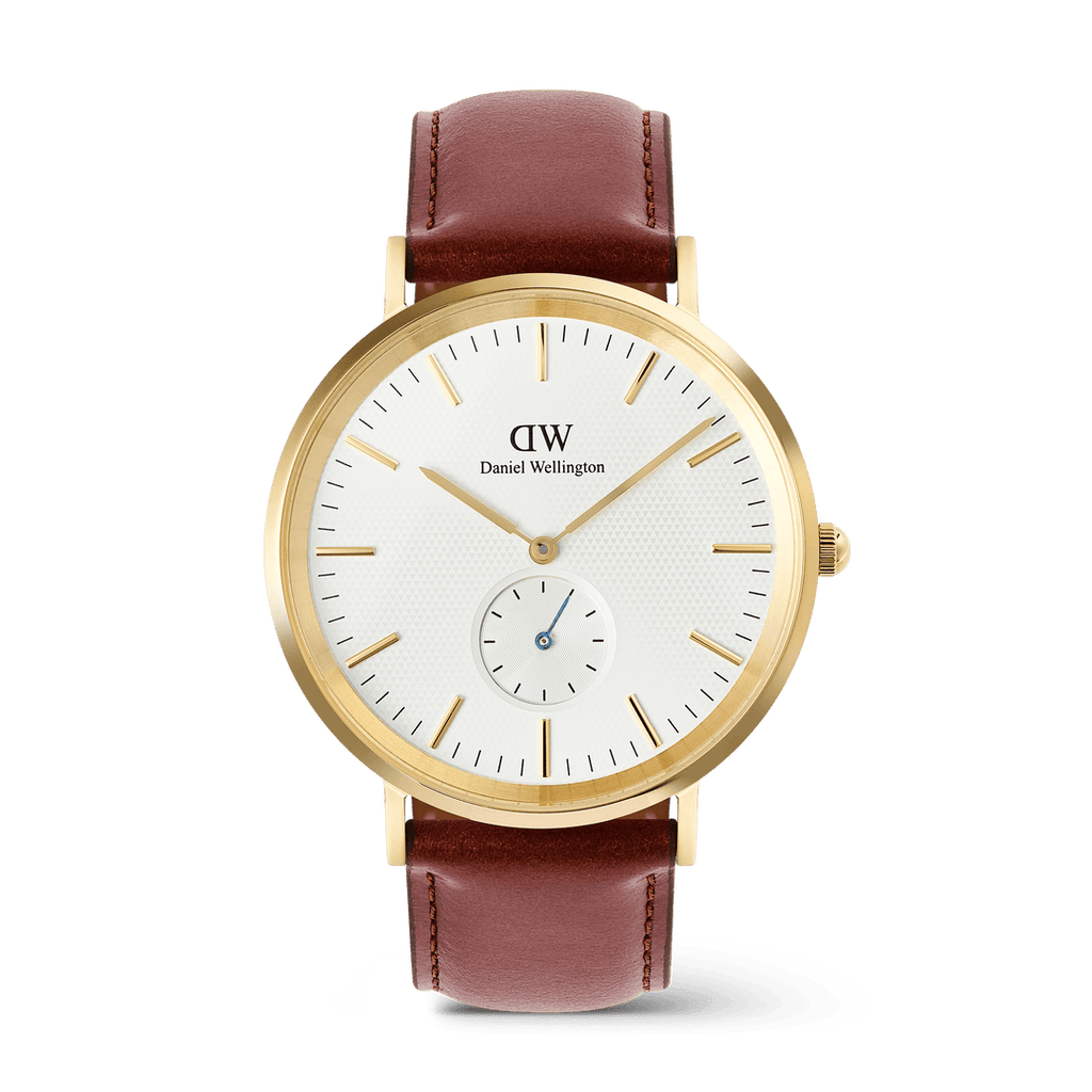 Daniel Wellington Classic St Mawes Off-White Sunray Gold