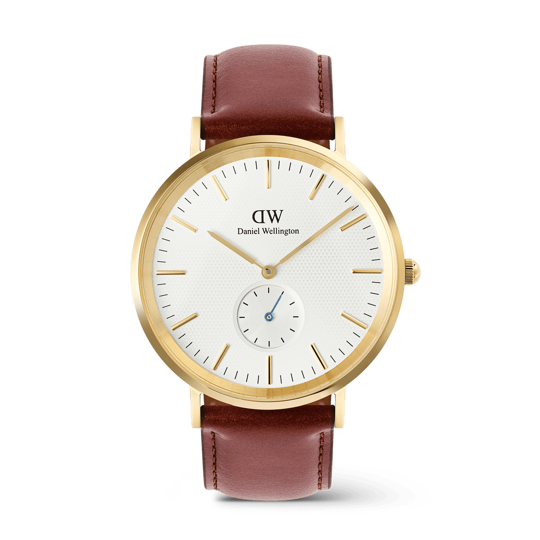 Daniel Wellington Classic St Mawes Off-White Sunray Gold