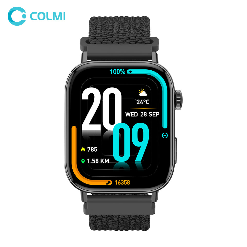 Colmi Smart devices
C8 MAX Smartwatch 1.93 Nylon Mesh straps | C8Max-NMB