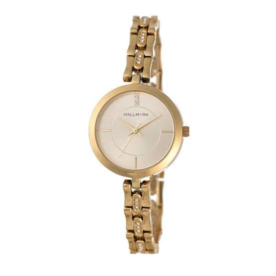 Hallmark gold ladies watch