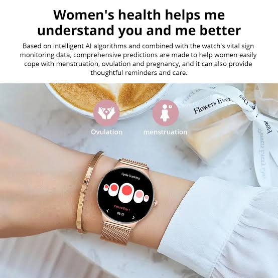 COLMI V89 Smart Watch Rosegold Mesh strap