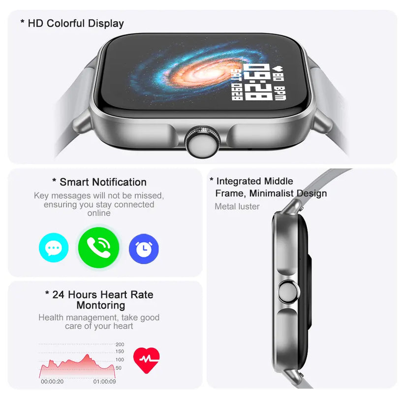 Colmi P28 Plus Rosegold Smart Watch