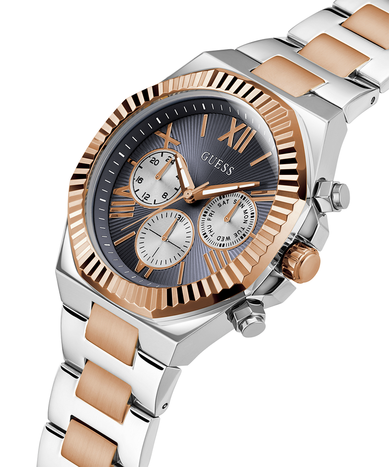 GUESS Equity Mens 2-Tone Multi-function Watch
44mm