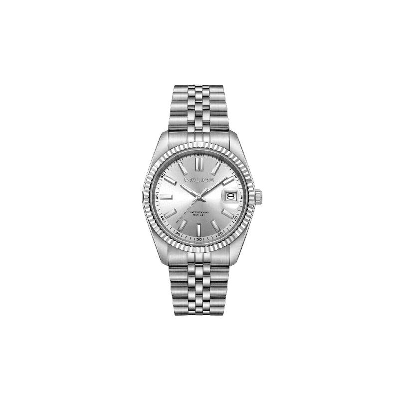Police Stria Silver Watch