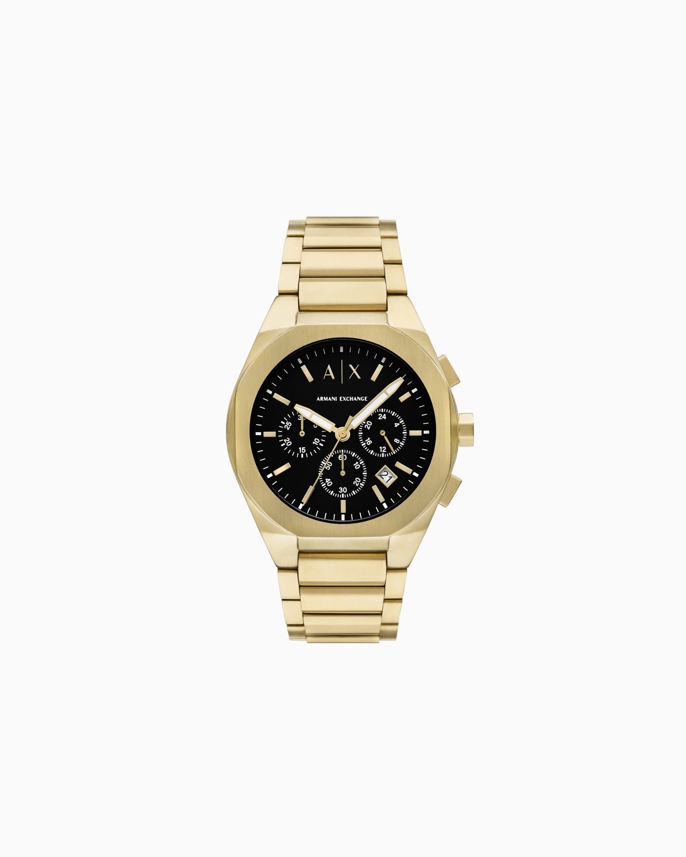 Armani Exchange Gold Chronograph
