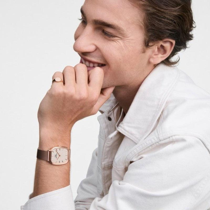 Daniel Wellington Marlon Melrose Linen Dial