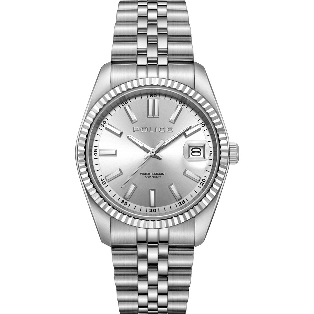 Police Stria Silver Watch