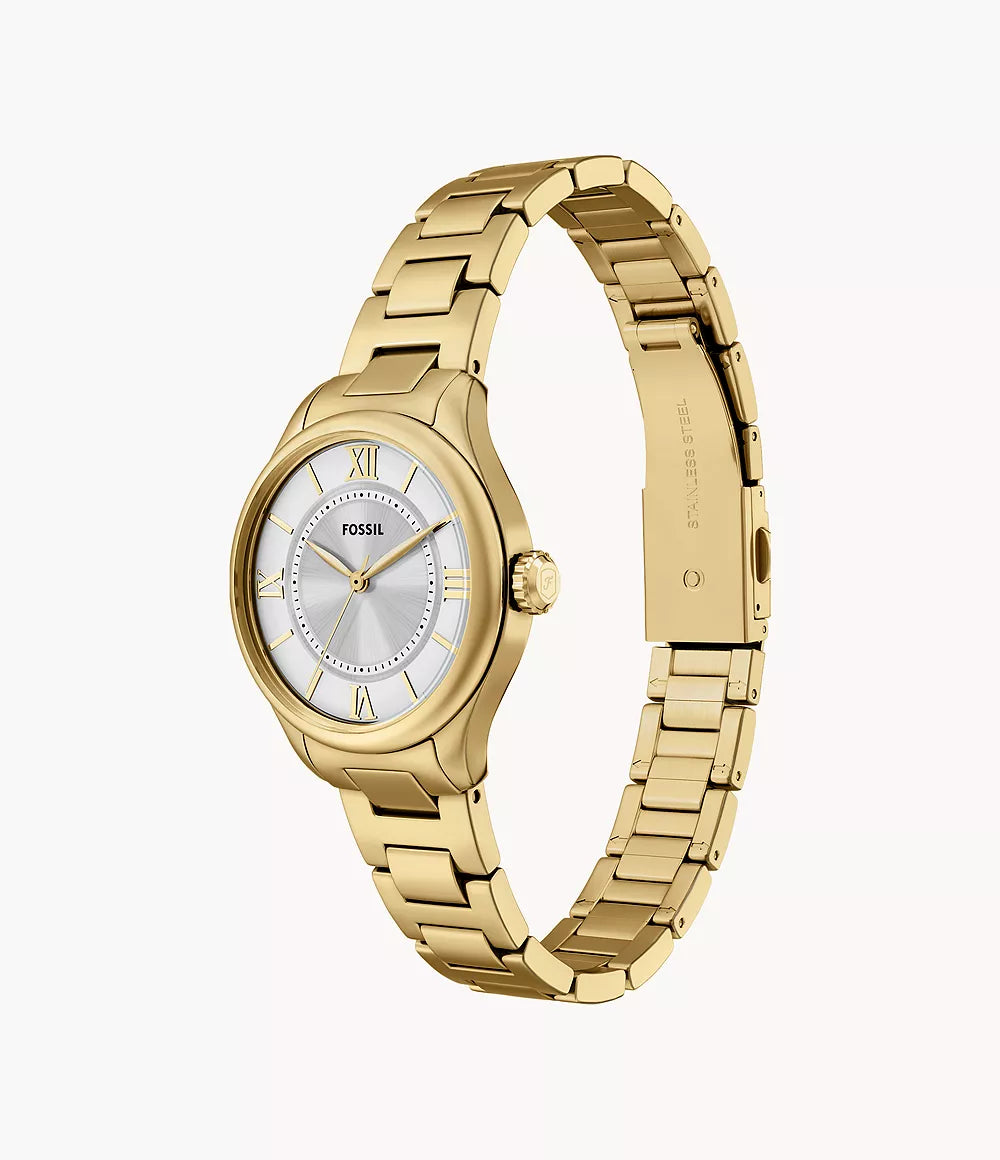 Fossil Gilmore Gold Stainless Steel