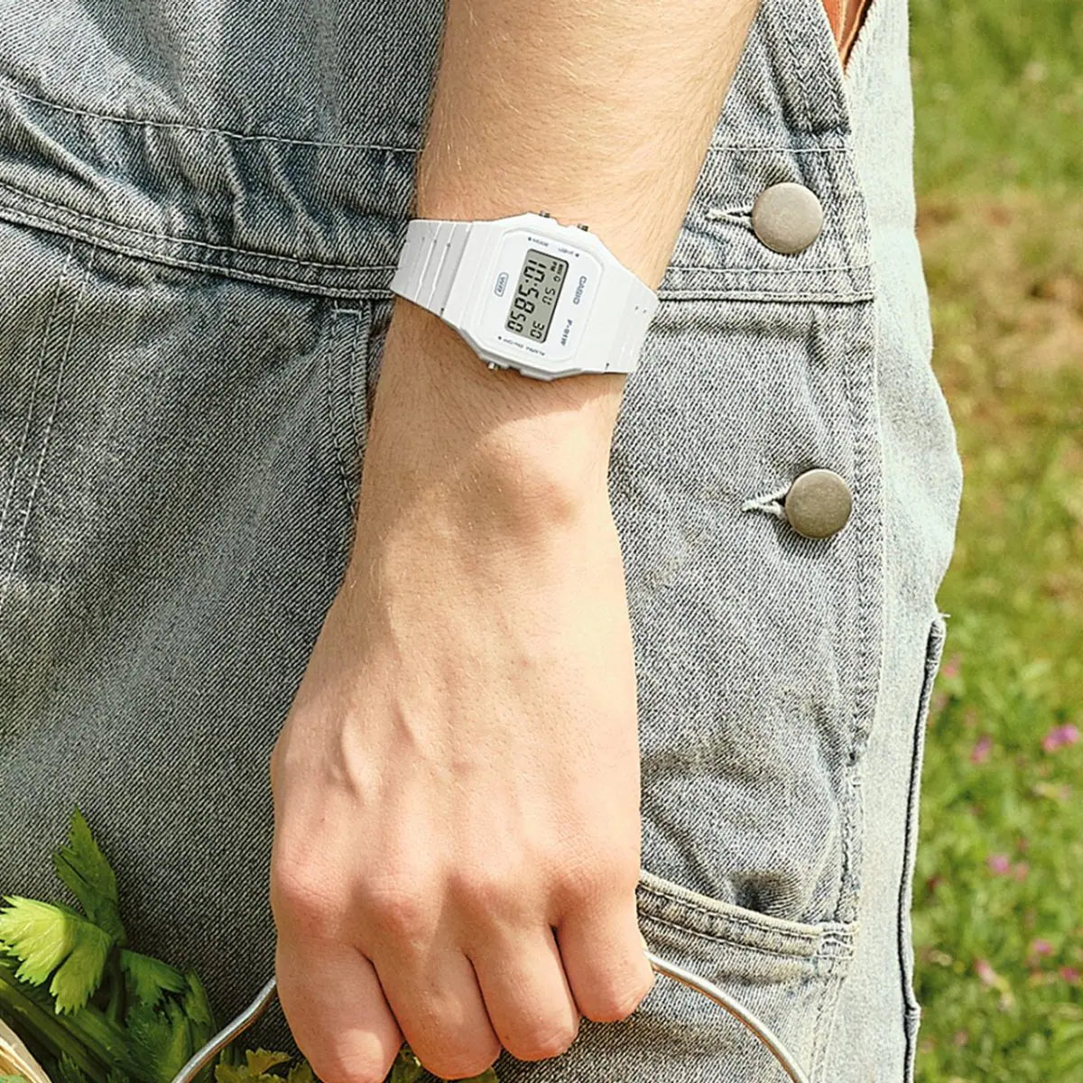 Casio Digital F-91WB-7A