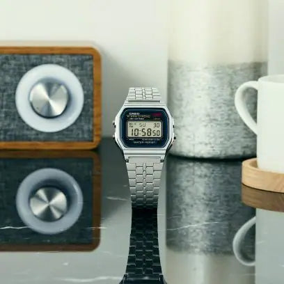 Casio Retro Silver A159WA-N1