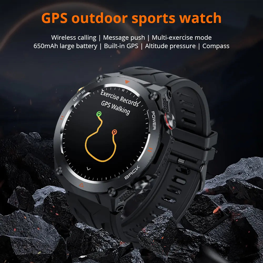 COLMI V75 Black GPS Smart Watch