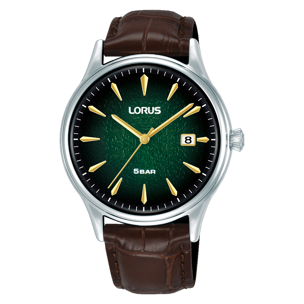 Lorus RS997DX-9 Brown Leather