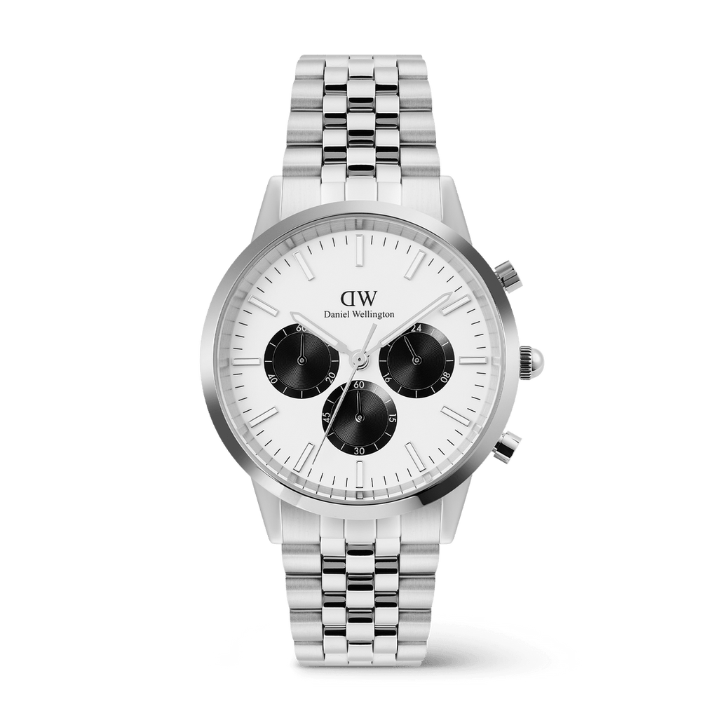 Daniel Wellington Iconic 42 Arch Off-White Panda