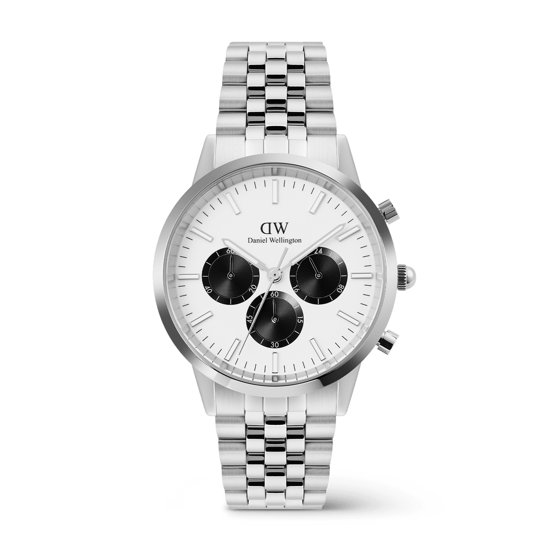 Daniel Wellington Iconic 42 Arch Off-White Panda