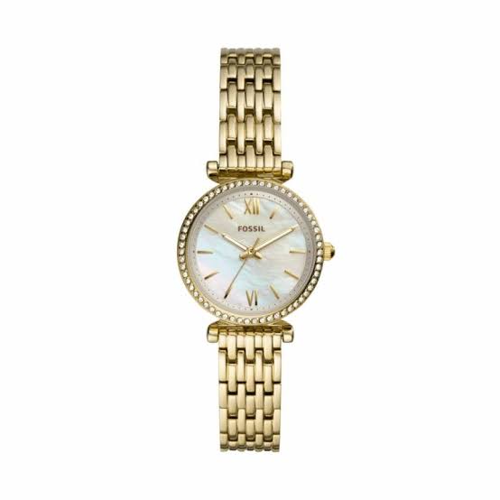 Fossil Carlie Mini Dress Gold
