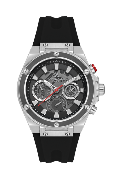 Daniel klein Gents silicone H design Chronograph