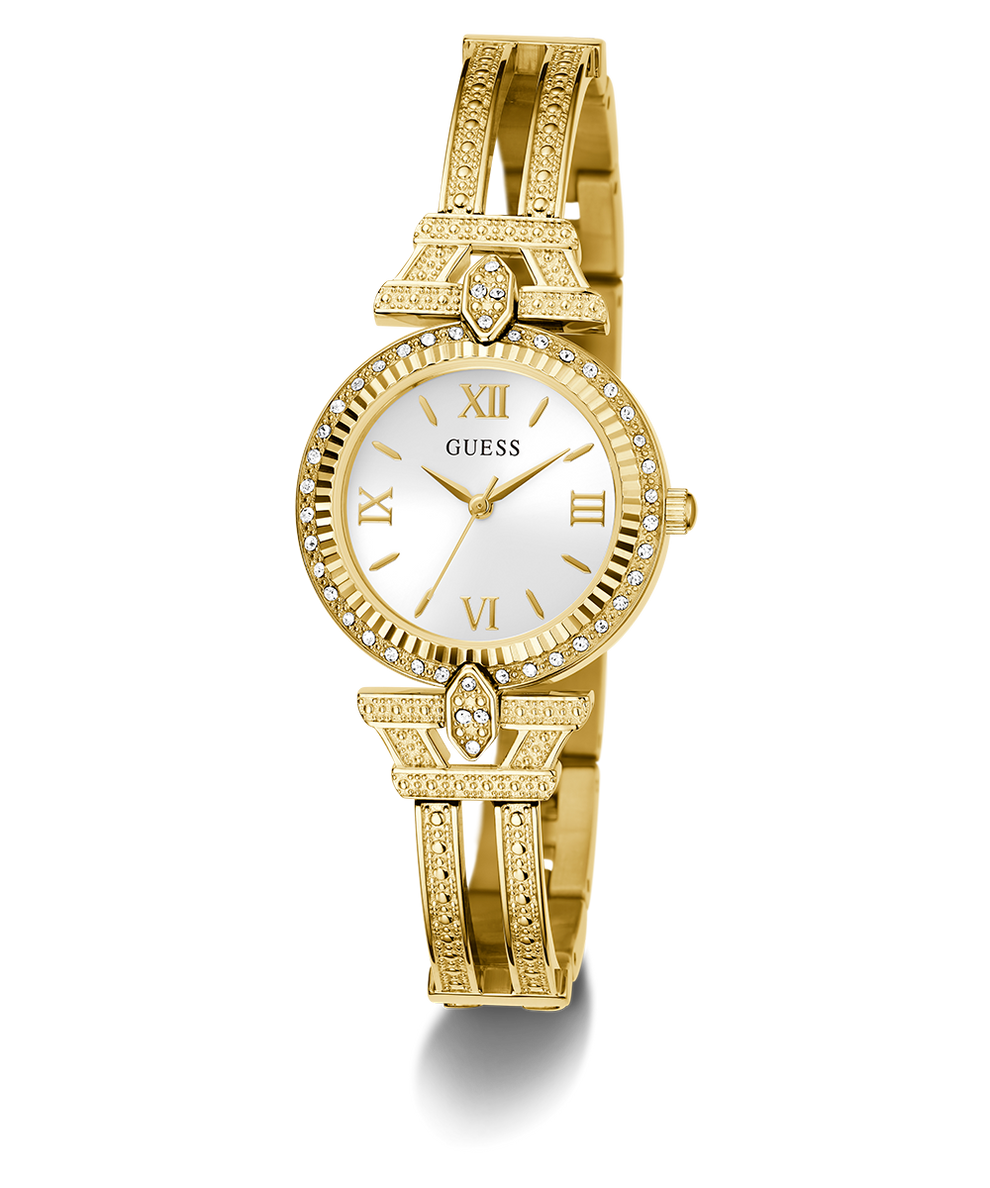 GUESS Ladies Gold Tone Analog Watch
28mm