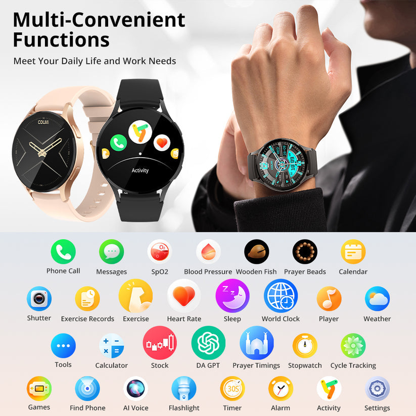 Colmi i28 Ultra Smart Watch Black