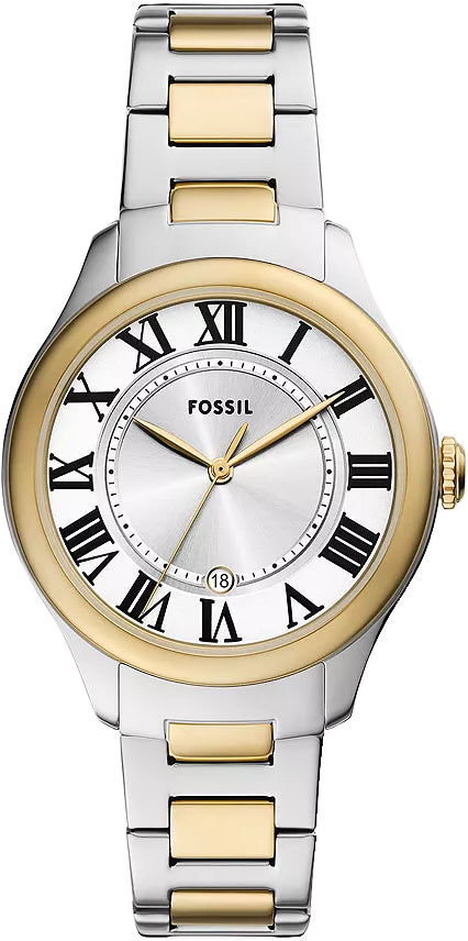 Fossil gilmore2 tone stainless steel