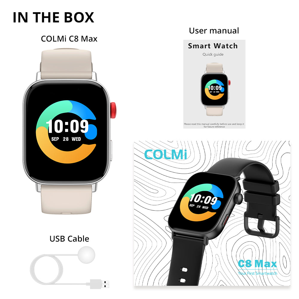 Colmi C8 Max Magnetic Grey Smart Watch