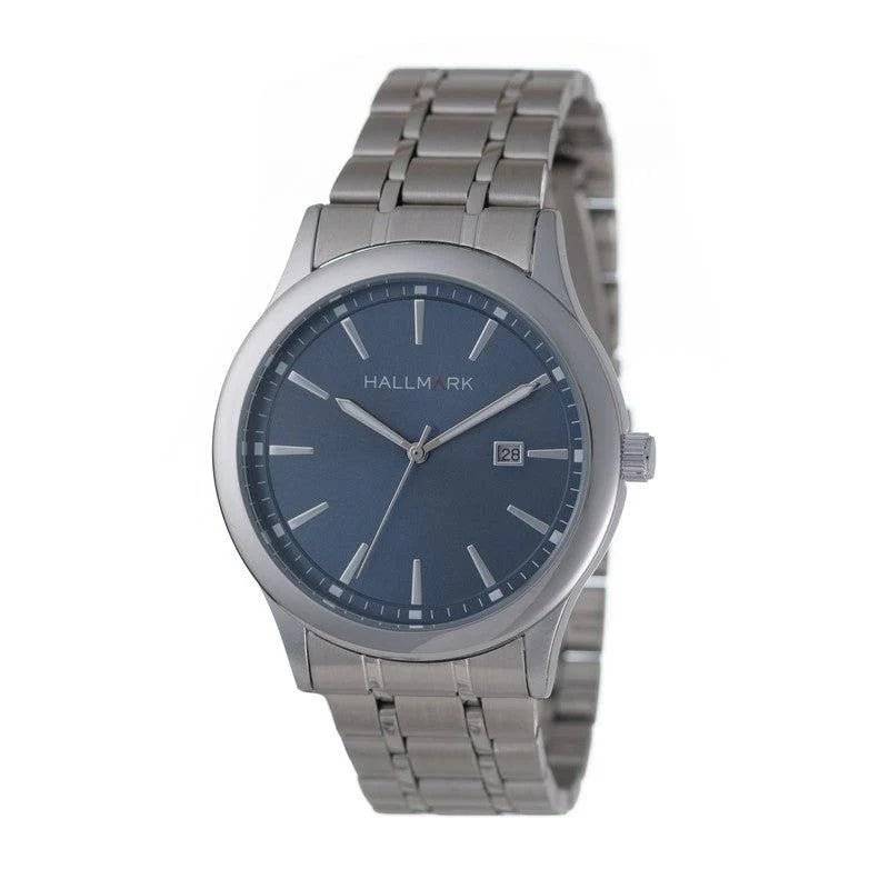 Hallmark gents blue dial
