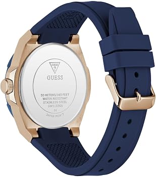 Guess carver silicone and rose Chronograph