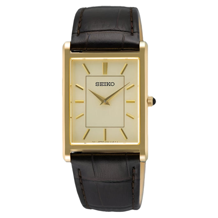 Seiko Gents leather classic