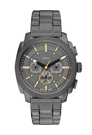Machine Chronograph Smoke Stainless Steel Watch