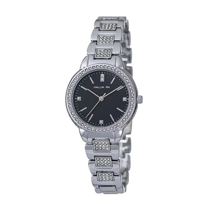 Hallmark ladies black dial