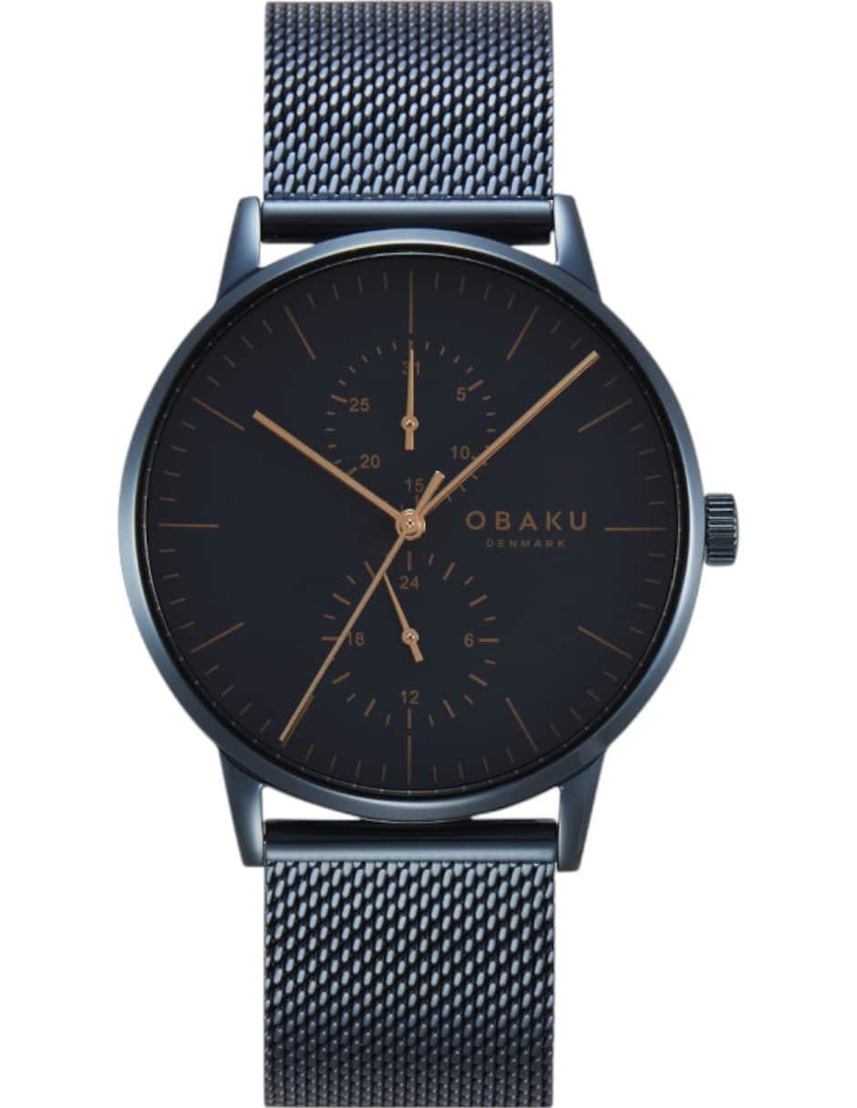 Obaku gents elk Marine multifunctional dial
