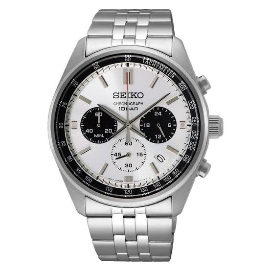 Seiko Gents Chronograph silver dial