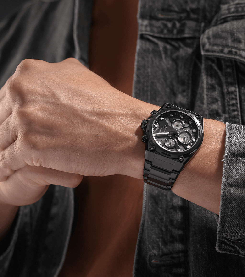 Police Airflow Watch Black